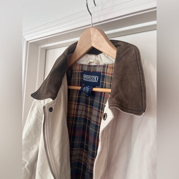 Vintage Lands End Men’s barn work coat jacket size large tall - Picture 6 of 8